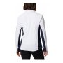 סווטשירט קולומביה לנשים Columbia Glacial 4 Half Zip - לבן הדפס
