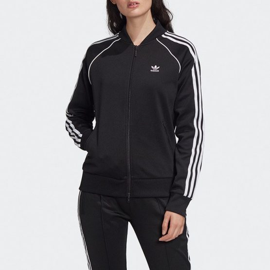 ביגוד Adidas Originals לנשים Adidas Originals SST Track Jacket - שחור
