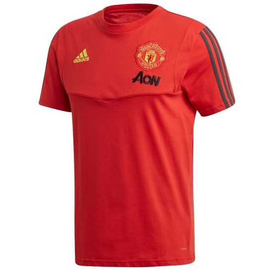 ביגוד קבוצות אדידס לגברים Adidas Manchester United - אדום