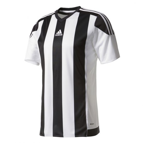 ביגוד אדידס לגברים Adidas STRIPED 15 - שחור/לבן
