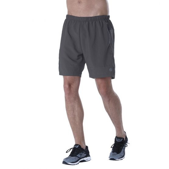 ביגוד אסיקס לגברים Asics  7IN Shorts  - אפור כהה