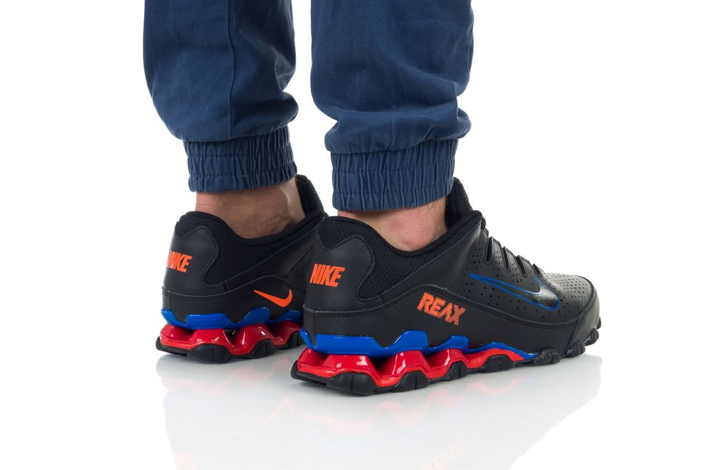 nike reax 8 tr black blue