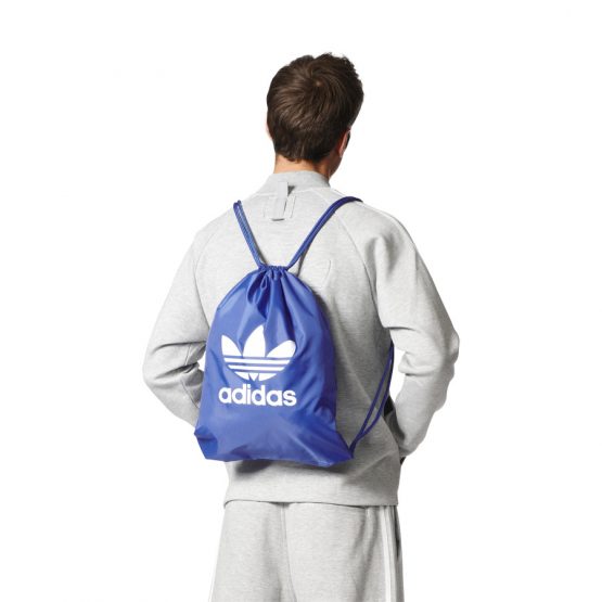 תיק אדידס לגברים Adidas Originals Gymsach Trefoil - כחול