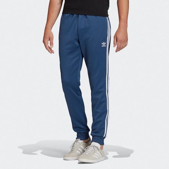 ביגוד Adidas Originals לגברים Adidas Originals SST Track pants - כחול