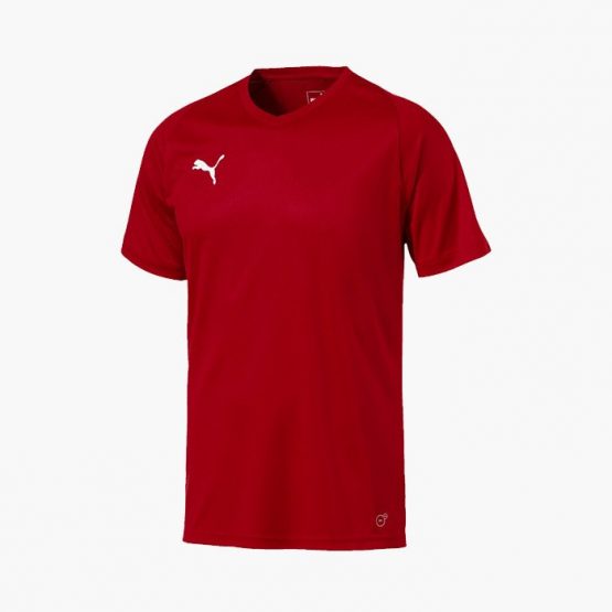 חולצת אימון פומה לגברים PUMA LIGA JERSEY CORE - אדום