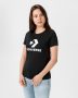 חולצת T קונברס לנשים Converse Star Chevron - שחור