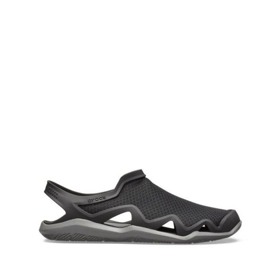 נעליים Crocs לגברים Crocs Swiftwater Mesh Wave - שחור