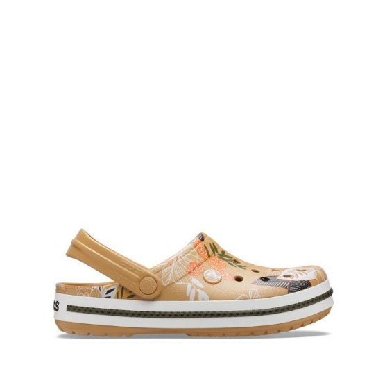 נעליים Crocs לנשים Crocs Crocband Botanical Print Clog - צבעוני בהיר