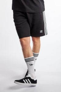 מכנס ספורט אדידס לגברים Adidas STRIPES SHORTS - שחור