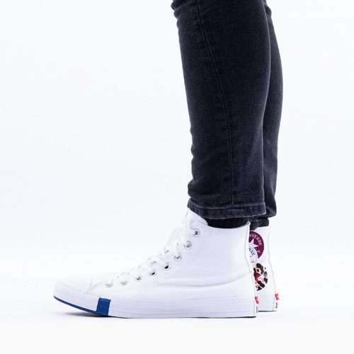 white high top chuck taylors women's