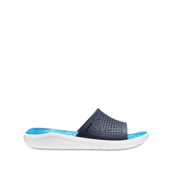 נעליים Crocs לגברים Crocs Literide Slide - כחול כהה