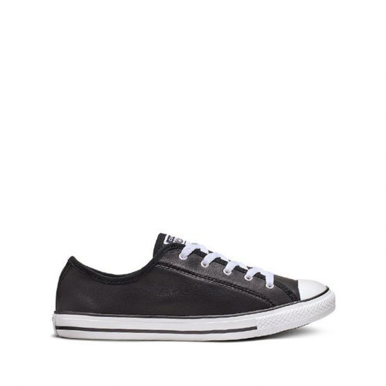 נעלי סניקרס קונברס לנשים Converse Chuck Taylor All Star Dainty Basic - שחור/לבן