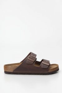 כפכפי בירקנשטוק לנשים Birkenstock Arizona - חום בוץ
