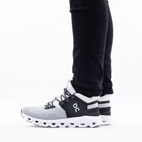 נעלי אימון און לגברים On Running Cloud Hi Edge - שחור/לבן