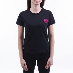 חולצת T פומה לנשים PUMA Digital Love - שחור