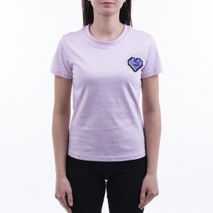 חולצת T פומה לנשים PUMA Digital Love - ורוד
