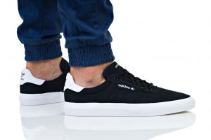 נעלי סניקרס אדידס לגברים Adidas Originals 3MC - שחור/לבן