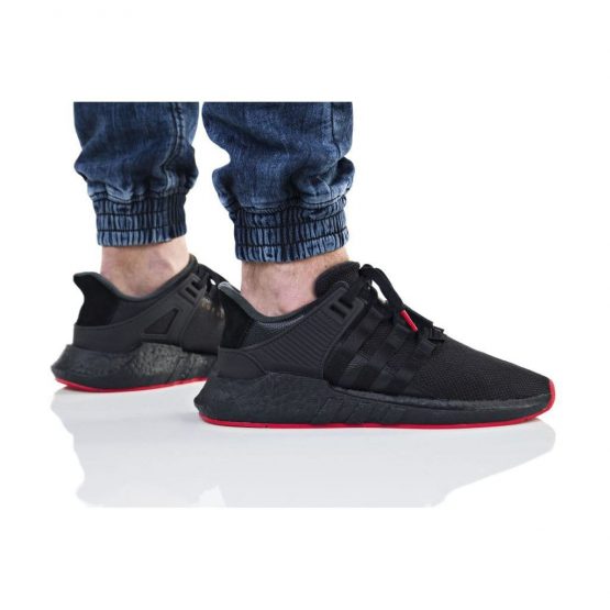 נעלי סניקרס אדידס לגברים Adidas EQT SUPPORT 93_17 - שחור/אדום