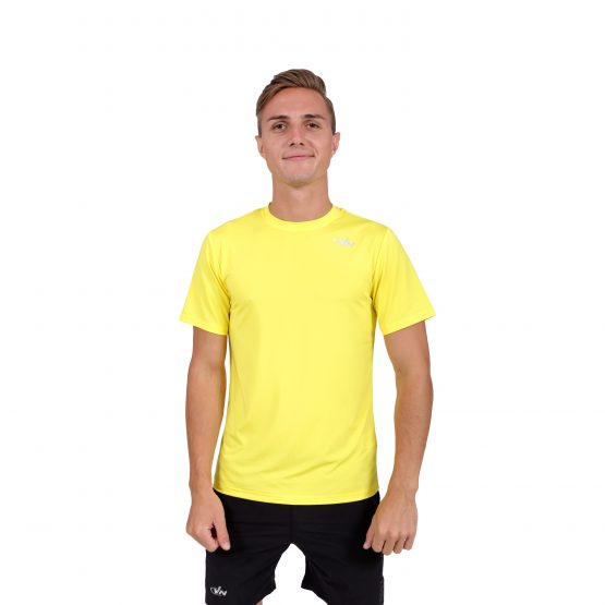 חולצת אימון VN לגברים VN Running T V1 - צהוב