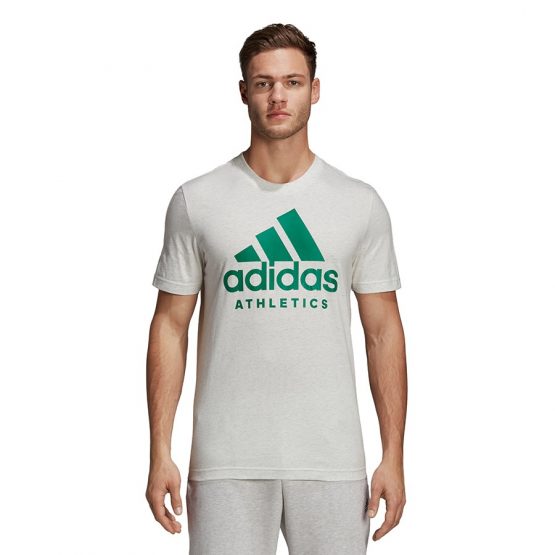 חולצת טי שירט אדידס לגברים Adidas SID Branded - לבן