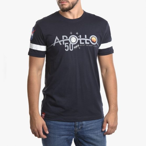 ביגוד אלפא אינדסטריז לגברים Alpha Industries Apollo 50 Reflective - שחור