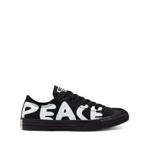 נעלי סניקרס קונברס לגברים Converse CHUCK TAYLOR PEACE - שחור