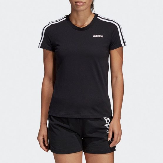 ביגוד אדידס לנשים Adidas Essentials 3-Stripes - שחור