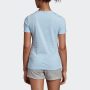 חולצת T אדידס לנשים Adidas Linear - כחול