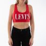 ביגוד ליוויס לנשים Levi's Logo Sports - אדום