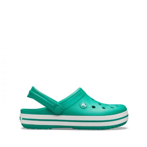 crocs blue and green