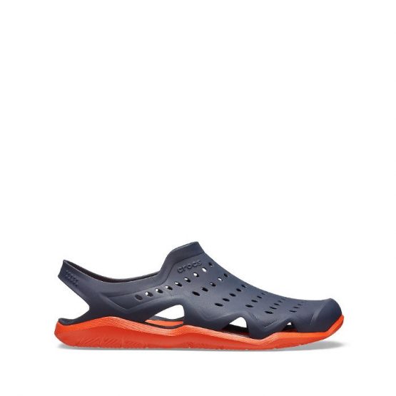 נעליים Crocs לגברים Crocs Swiftwater Wave - כחול כהה