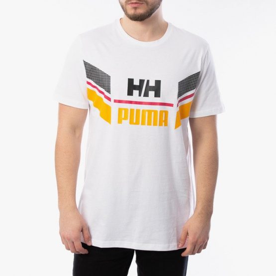 חולצת T פומה לגברים PUMA x Helly Hansen Tee - לבן