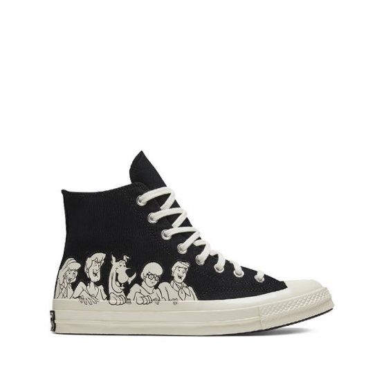 נעליים קונברס לגברים Converse x Scooby-Doo Chuck 70 Hi - שחור