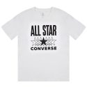 חולצת T קונברס לגברים Converse All Star SS Tee - לבן