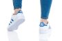 נעלי סניקרס אדידס לנשים Adidas Originals  Superstar - כחול/לבן