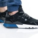 נעלי סניקרס אדידס לגברים Adidas Nite Jogger - שחור/כחול