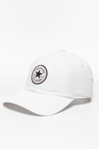 כובע קונברס לגברים Converse Tipoff Chuck Taylor Patch Baseball Cap - לבן