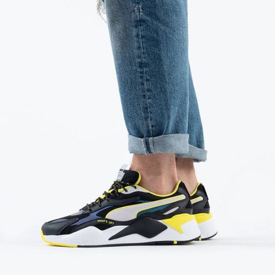 נעלי סניקרס פומה לגברים PUMA x Emoji RS-X3 - צבעוני כהה