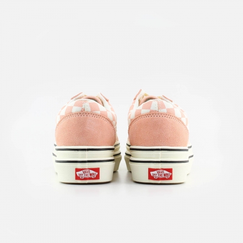 vans comfycush old skool pink