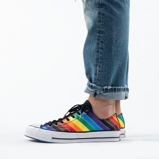 נעליים קונברס לגברים Converse Chuck 70 Low Top Pride Pride Never Stops - צבעוני