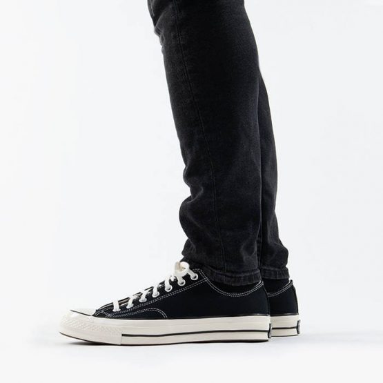 נעלי סניקרס קונברס לגברים Converse Chuck 70 OX - שחור