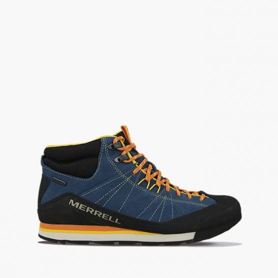 נעלי טיולים מירל לגברים Merrell Catalyst Mid Suede - כחול
