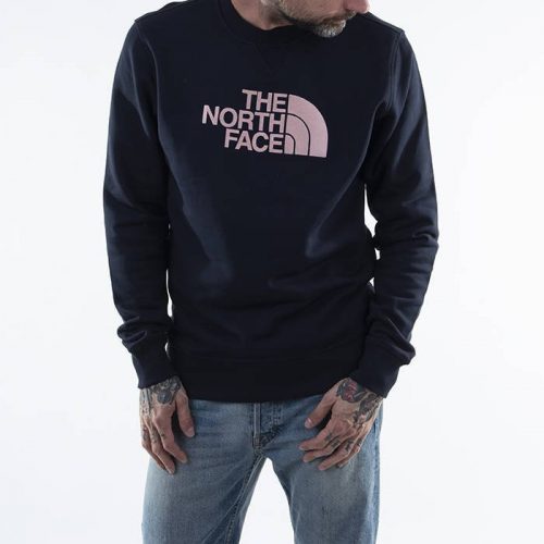 the north face drew peak crew sweatshirt