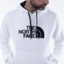 סווטשירט דה נורת פיס לגברים The North Face Drew Peak Pullover - לבן