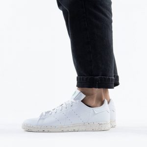 נעלי סניקרס אדידס לגברים Adidas Originals Stan Smith Clean Classics - לבן