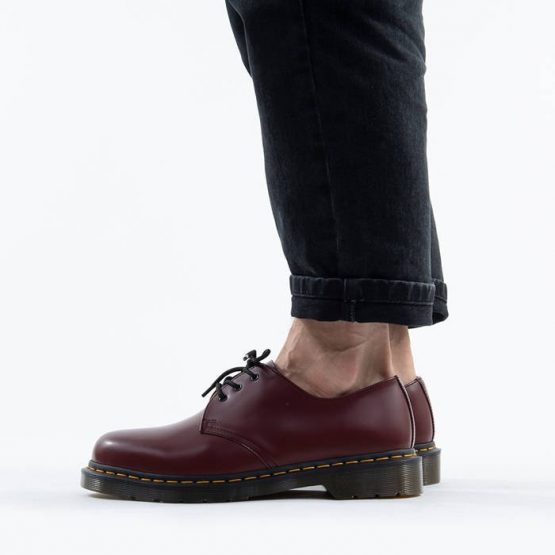 נעלי אלגנט דר מרטינס  לגברים DR Martens Martens 1460 - אדום