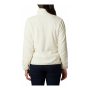 סווטשירט קולומביה לנשים Columbia FIRE SIDE II SHERPA FULL ZIP - לבן
