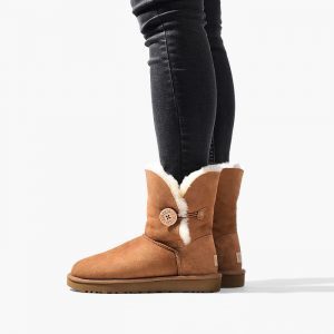 מגפי האג לנשים UGG Bailey Button II - חום