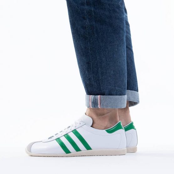 נעלי סניקרס אדידס לגברים Adidas Originals Overdub - לבן/ירוק