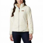סווטשירט קולומביה לנשים Columbia FIRE SIDE II SHERPA FULL ZIP - לבן מלא